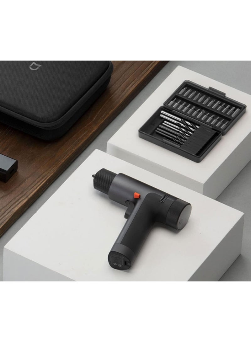 ميثيا مثقاب ومفك كهربائي لاسلكي Mijia Smart Brushless 12V MAX | محرك بدون فرش | عزم 30 نيوتن.متر | شحن USB-C | مع 24 رأس مفك - Image 4