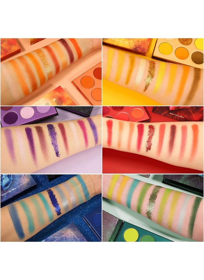 docolor - Eyeshadow Palette 54Colors Gemstone Eye Shadow Palette Highly Pigmented Mattes Glitter Shimmers Naked Smokey Cream Powder Blendable Long Lasting Waterproof Colorful Professional Makeup Palette - Image 1