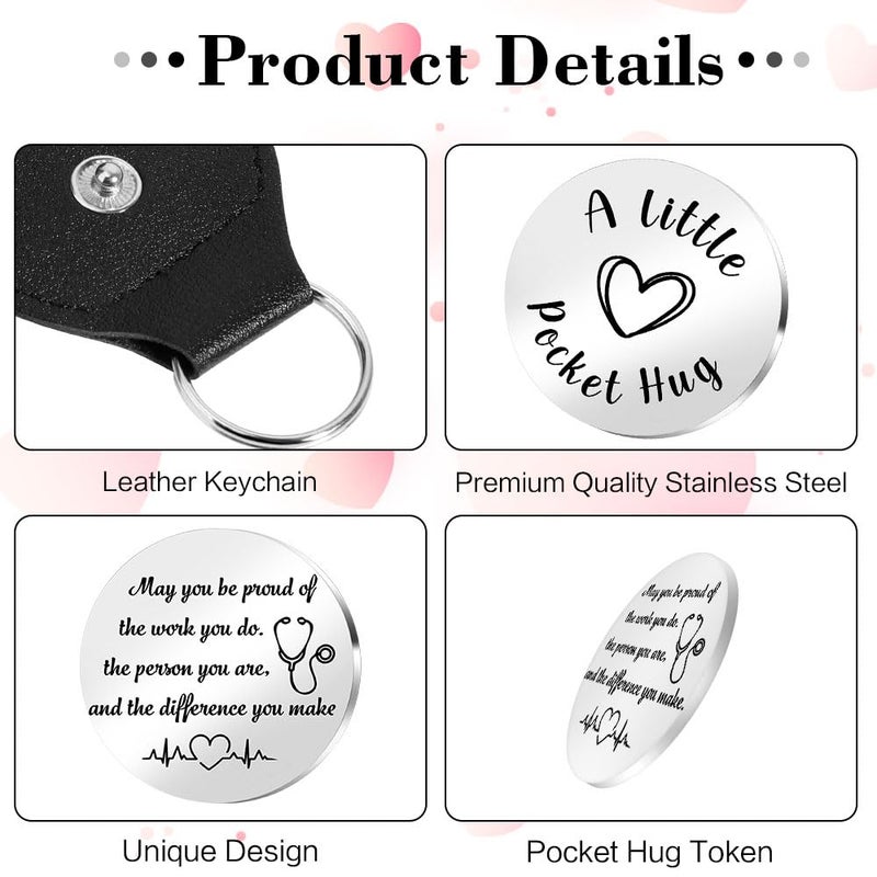 STARKET Nurse Gifts For Women Keychain, Nurse Stocking Stuffers, Graduation Gift Medical Assistant, Nursing, Cute Gifts For Nursing Students, Nursery Week, Christams Gift for Women - Image 3