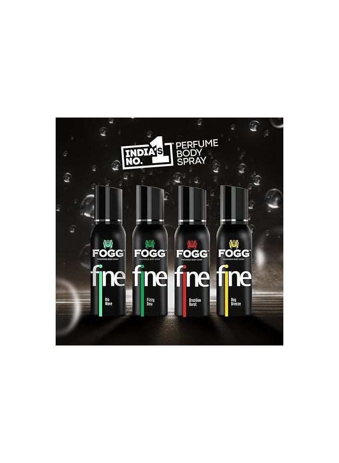 Fogg Fine Perfume Spray Brozilian Brust 120 Ml - Image 4