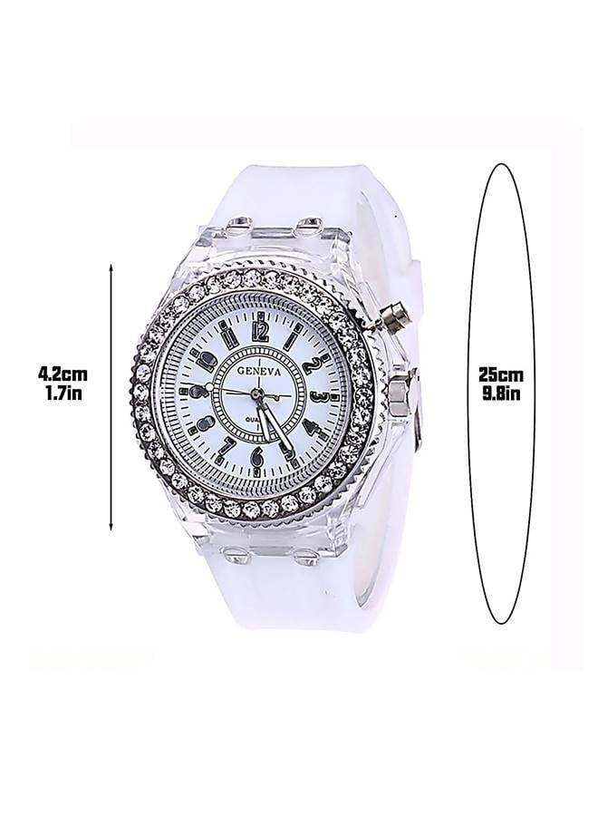 Geneva Geneva Super LED Colour Changing Quartz Wrist Watch - Image 2