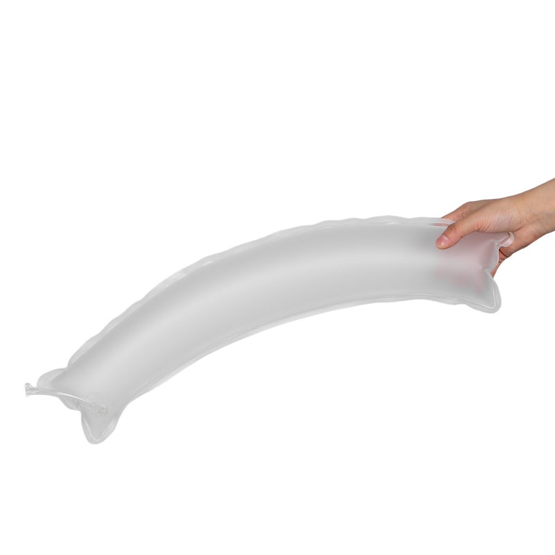 2pcs Inflatable Neck Pillow Inner For Travel Portable Lumbar Pillow Adjustable Back Cushion Ergonomic Design Insert For Home Office And Car - Image 2