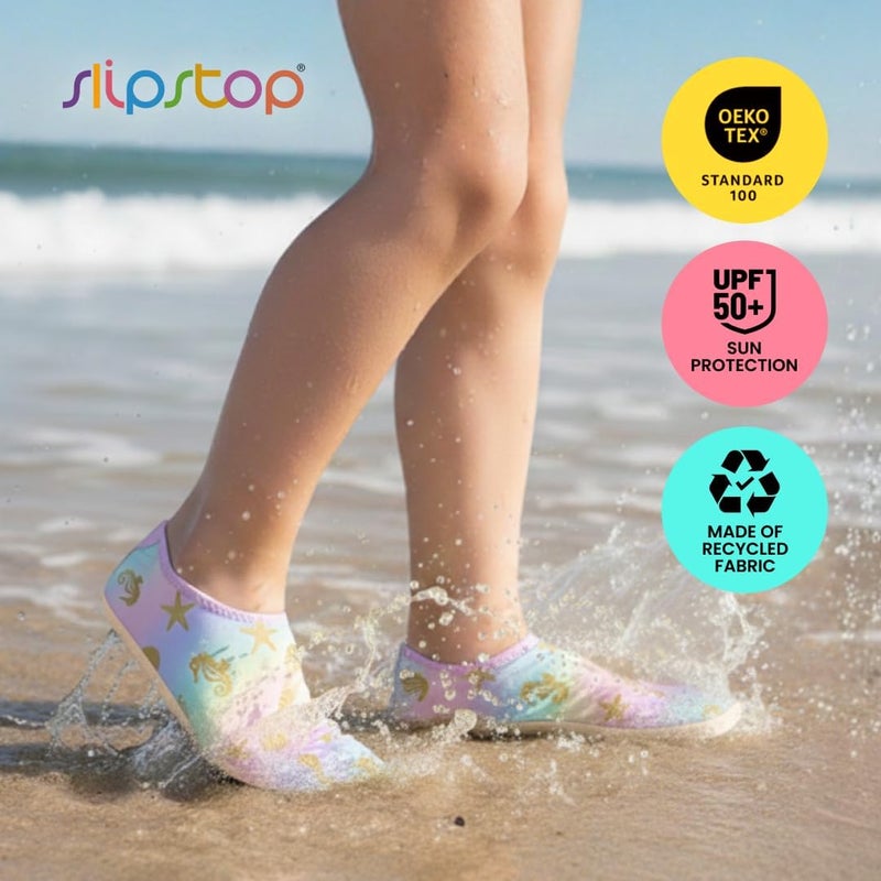 Slipstop Gulf mainstream practical design AntiSlip Shoes for Kids - Quick-Dry Aqua Socks Beach Shoes for Kids - Barefoot Shoes for Water Sports Yoga Exercise Multi-use well optimized build - Image 4