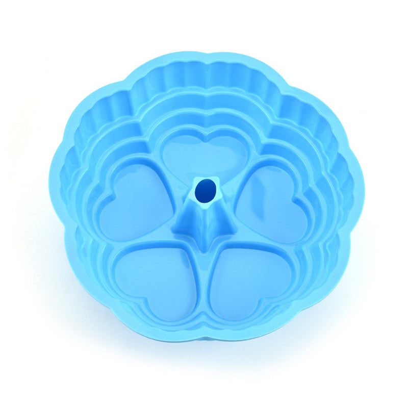 FantasyDay 9.5'' Love Heart Cake Mold Silicone Baking Molds Party Cake Bakeware for Your Birthday Dessert, Cake, Bread, Tart, Pie, Flan and More #5 - Image 3