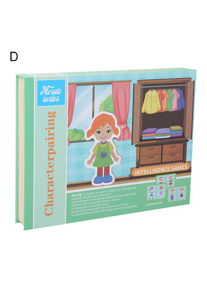 Magnetic Matching Puzzle Set