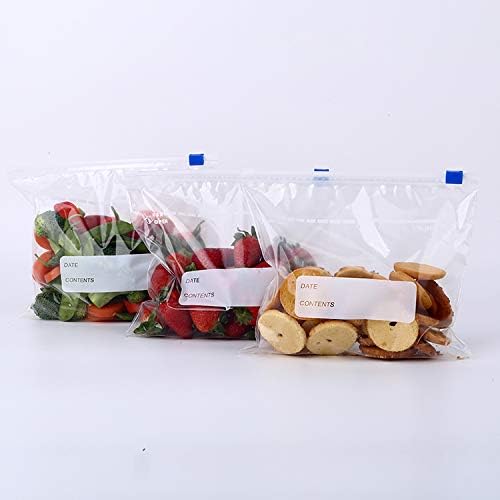 INKULTURE Zipper Seal Freezer Food Storage Bag Size(10 Pcs Large) - Image 3