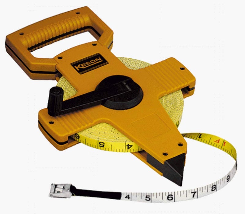 Keson OTR18100 Open Reel Fiberglass Tape Measure Reel (Graduations: ft., in. 1/8), 100-Foot - Image 5