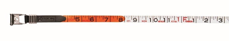 Keson OTR18100 Open Reel Fiberglass Tape Measure Reel (Graduations: ft., in. 1/8), 100-Foot - Image 2
