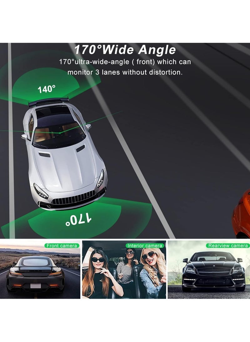 AROAQ New HDMI 3.0-inch car wifi driving recorder HD 1080P night vision dual lens car - Image 4