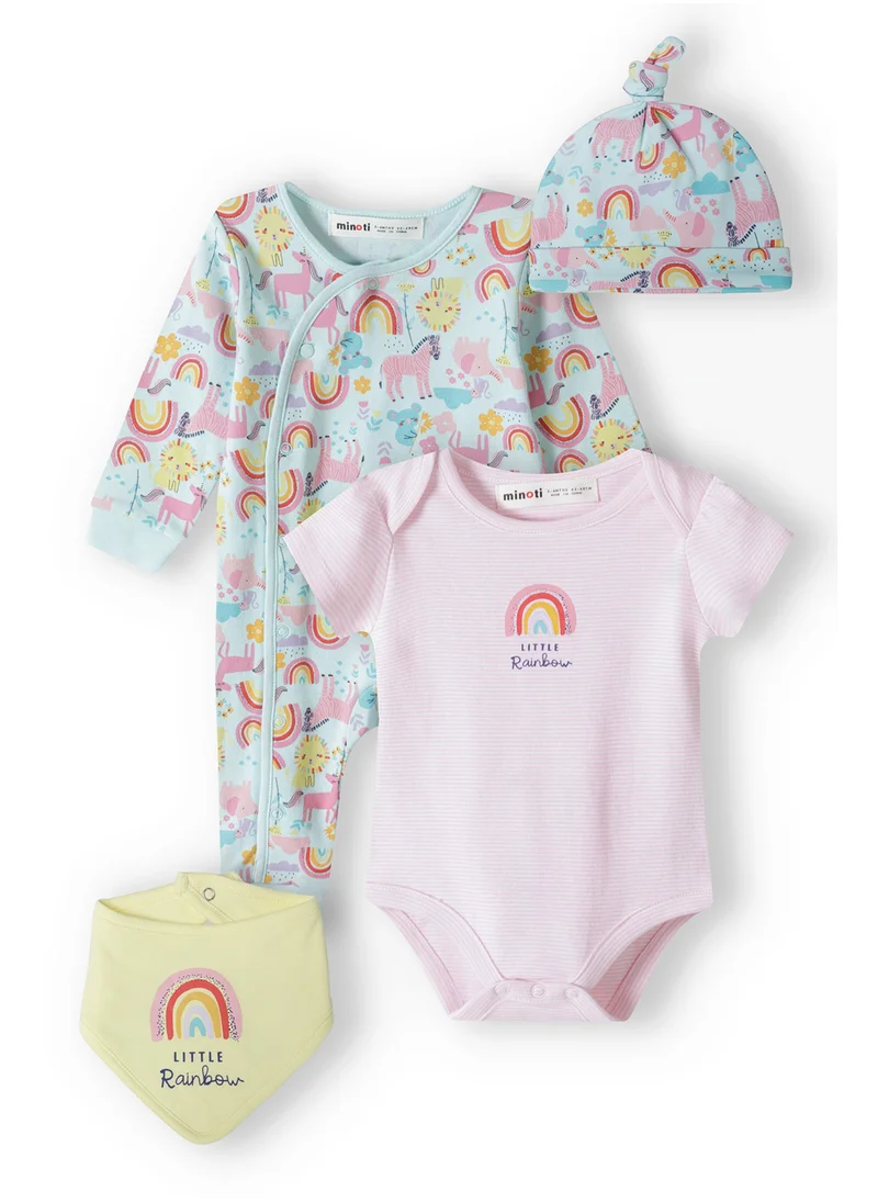 مينوتي Baby Girls 4Pc Set