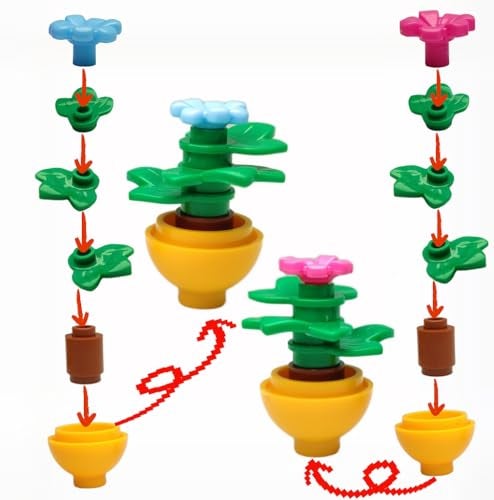 DSPITWOD City Street Lamp House Garden Building Accessories with Lights Trees and Flower Pot Block Toys Compatible with Major Bricks - Image 5