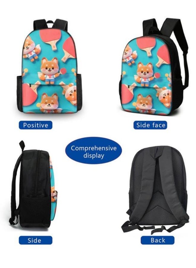 Bright Li Fire Unlock the fashion style of children's fun! Three-piece bag set, cartoon elements make children and teenagers super stylish (students, children, friends outings, mountain climbing, schooling, etc. are available) - 14  - Image 3