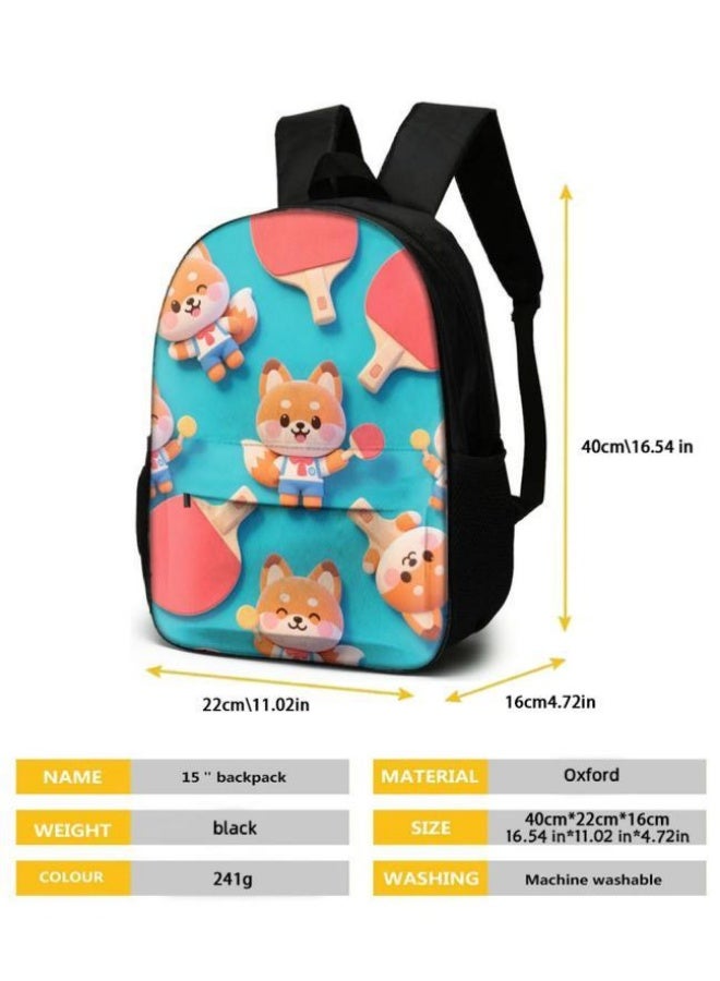 Bright Li Fire Unlock the fashion style of children's fun! Three-piece bag set, cartoon elements make children and teenagers super stylish (students, children, friends outings, mountain climbing, schooling, etc. are available) - 14  - Image 5