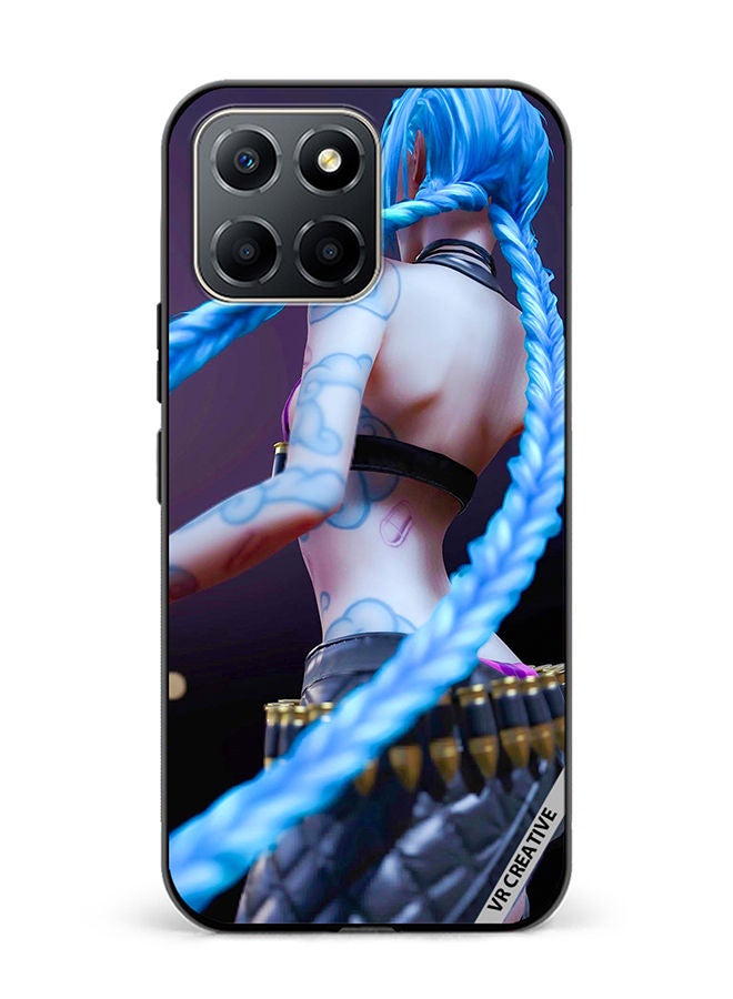 Protective Case Cover For Honor X6 Jinx League Of Legends Design Multicolour