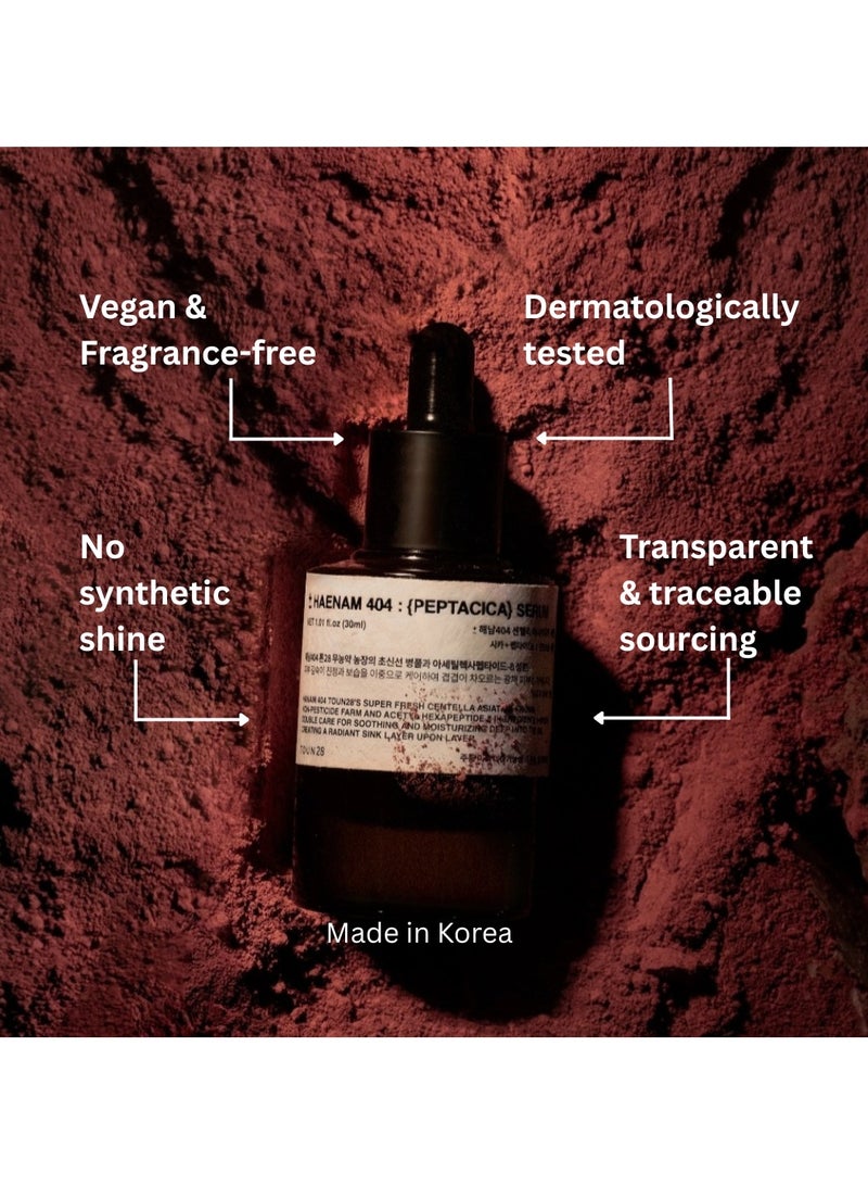 TOUN28 Peptacica Serum for Dry & Sensitive Skin | TOUN28 Haenam404 Centella Serum for Anti-Wrinkle & Brightening | Hydrating, Radiance-Boosting, Barrier-Repair | Vegan, Clean Beauty, For Women & Men | Made in Korea, 30ml - Image 3