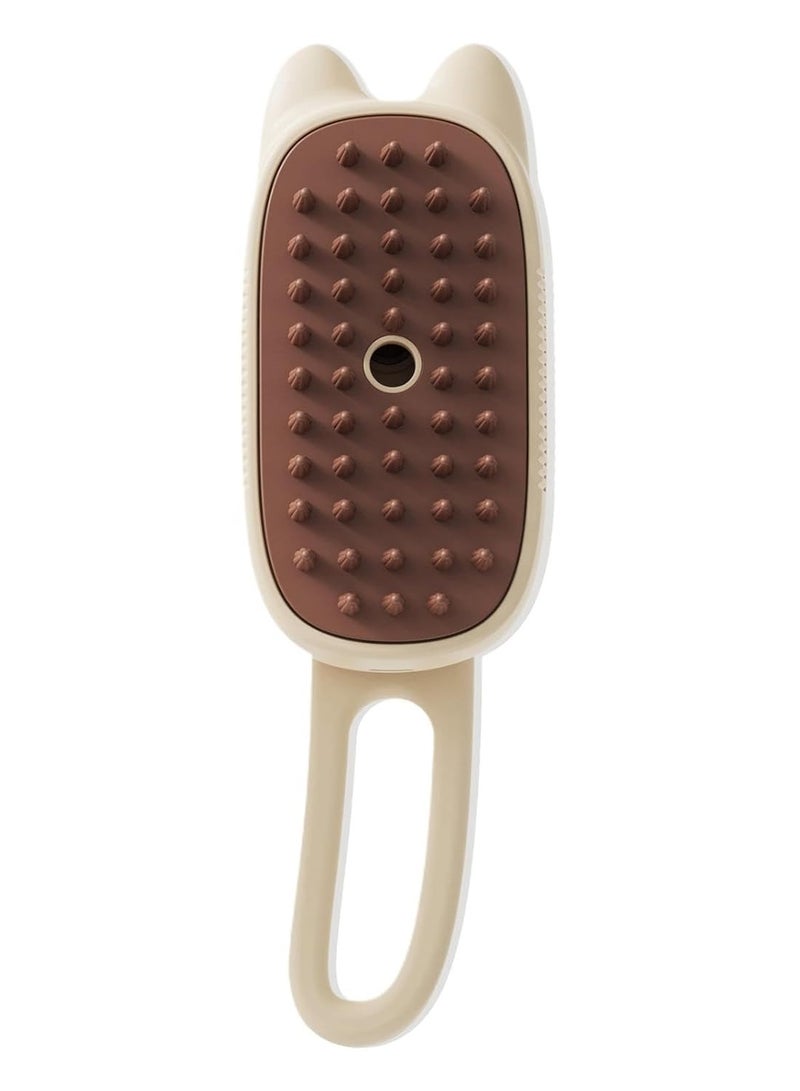 Generic Pet Steam Brush, Cat Deshedding Brush, Cat Hair Brush, Rotating Massage Brush, Pet Steam Brush, Steam Brush for Dogs, Grooming, Rechargeable Cat Steamer  - Image 1