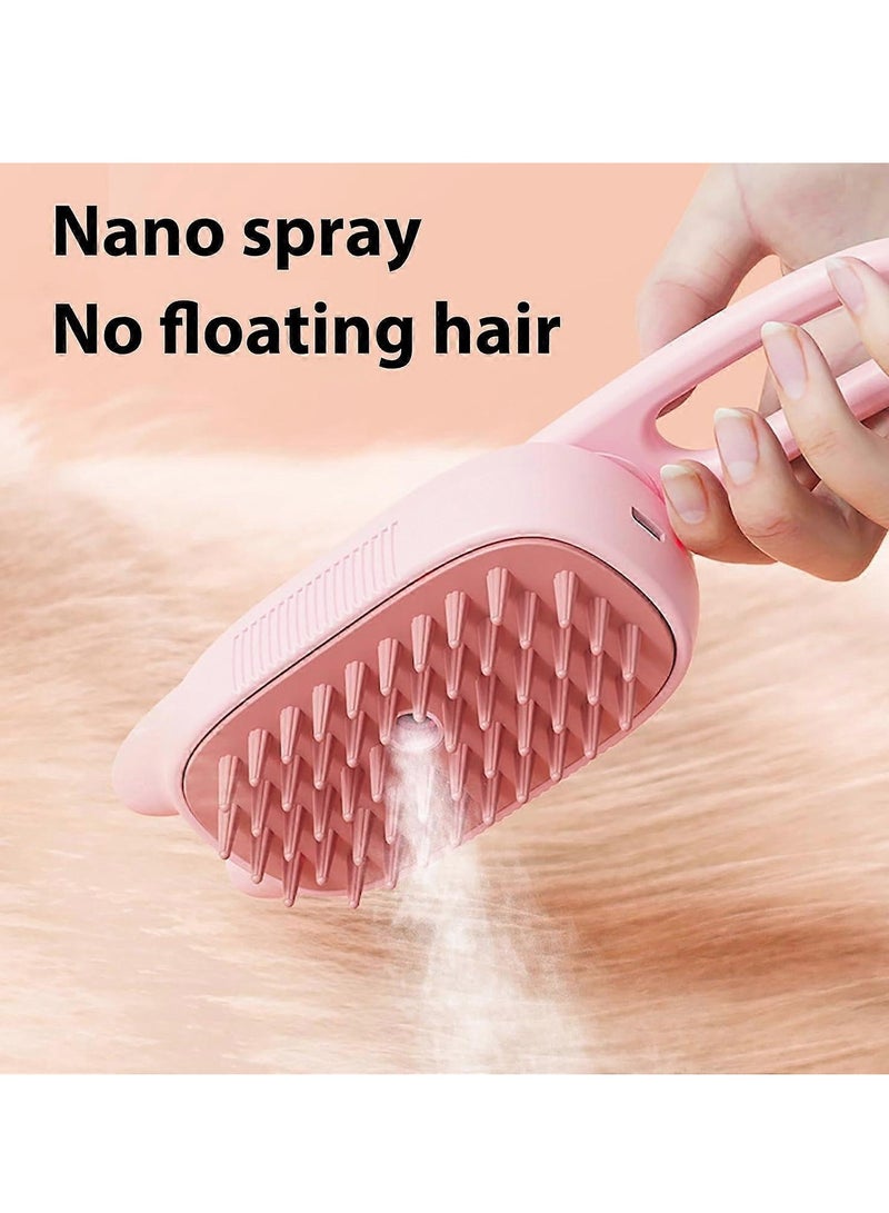 Generic Pet Steam Brush, Cat Deshedding Brush, Cat Hair Brush, Rotating Massage Brush, Pet Steam Brush, Steam Brush for Dogs, Grooming, Rechargeable Cat Steamer  - Image 4