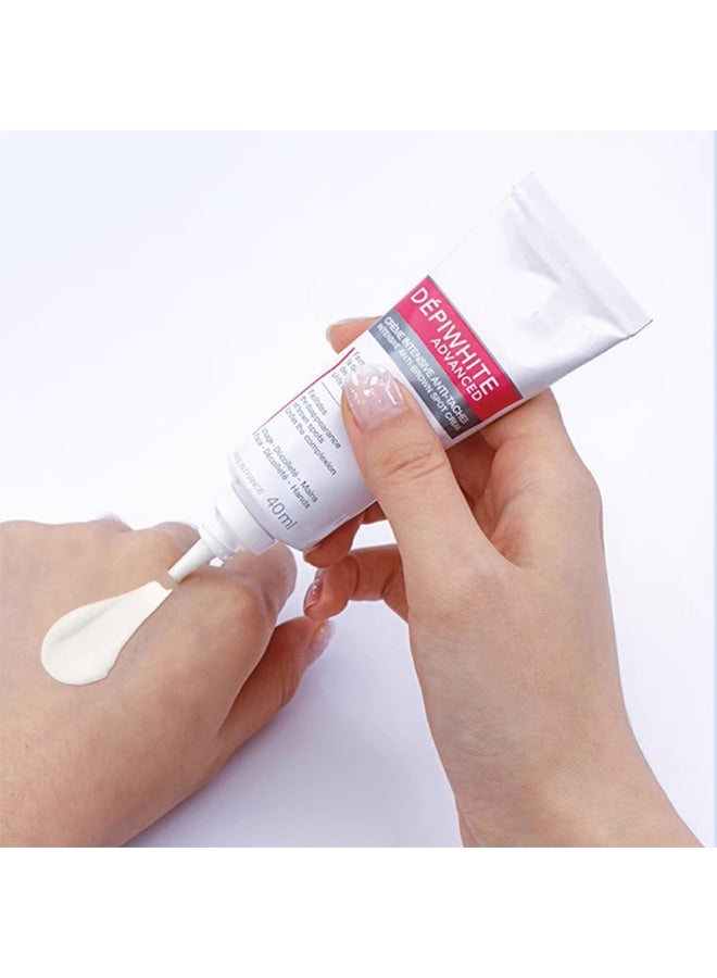 HAVEN Depiwhite Advanced Intensive Anti-Brown Spot Cream, Anti-Freckles and Acne Mark Essence, Skin Lightening Essence Cream - 40 ML - Image 3