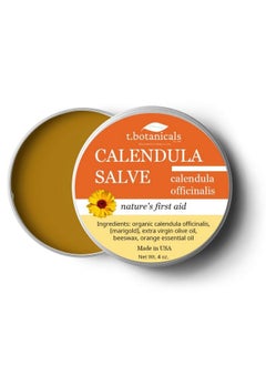 t.botanicals Calendula Salve Skin Soothing Calendula Cream Marigold Balm Herbal Moisturizer For Dry Skin  - Image 5