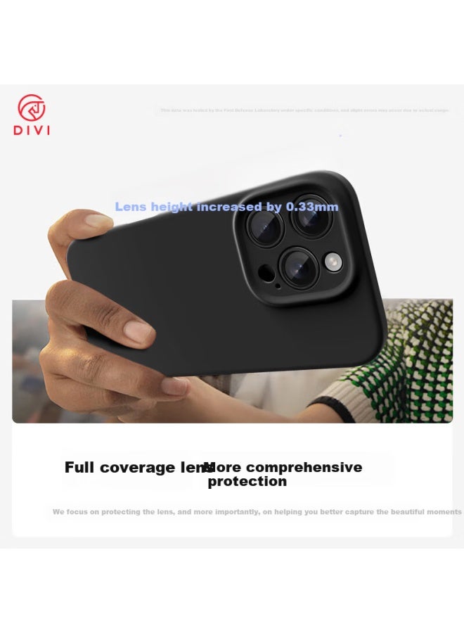 Divi Official Liquid Silicone Phone Case For Apple Iphone 16 Pro, Full Protection Soft Skin Cover With Camera Lens Protection, Ultra Thin Anti-drop Case For Men And Women - Image 2