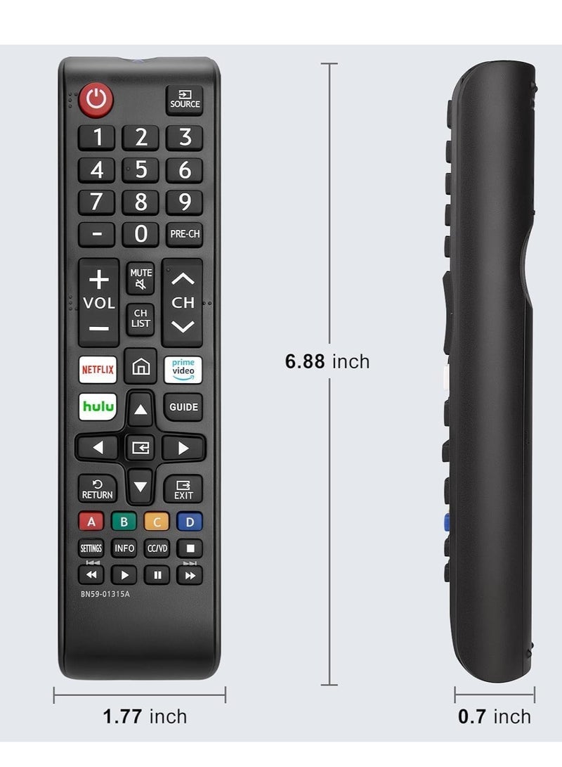PopZa (2 Pack) Universal Remote Control for Smart TV – Compatible with LED, LCD, HDTV, and 4K Smart TVs | No Setup Required | Easy-to-Use Replacement Remote with Long-Range Infrared Signal | Durable, Ergonomic Design, Perfect for Multiple Devices - Image 3