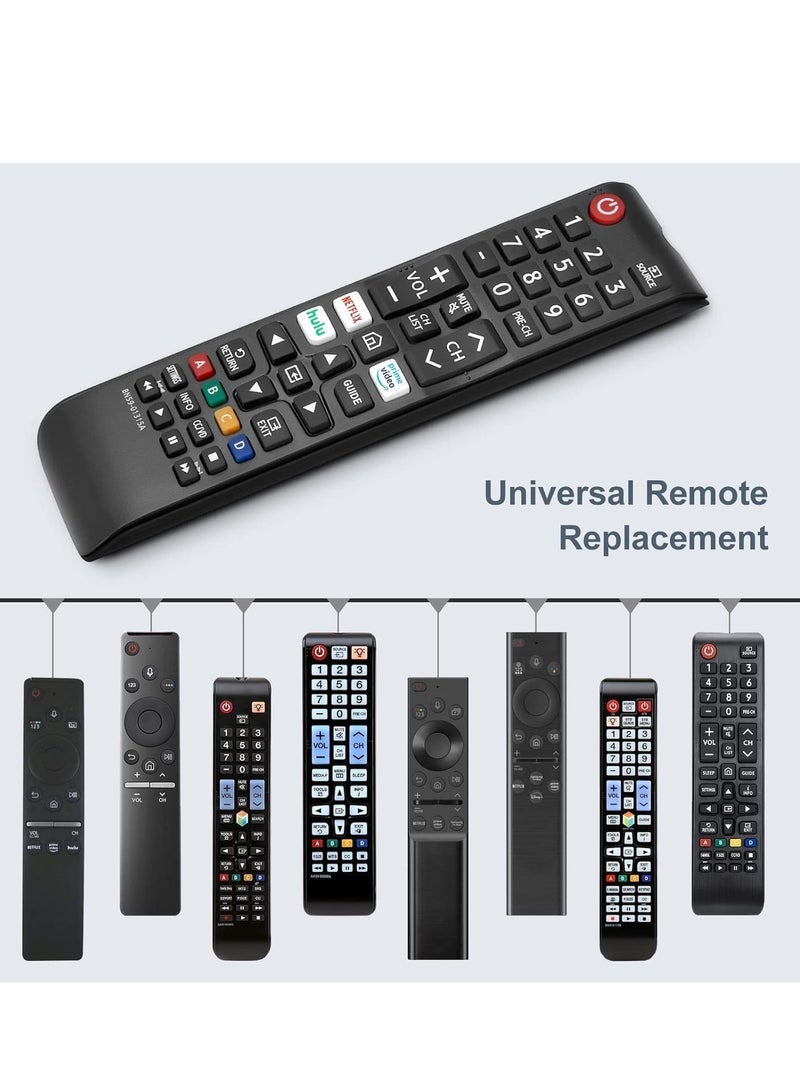 PopZa (2 Pack) Universal Remote Control for Smart TV – Compatible with LED, LCD, HDTV, and 4K Smart TVs | No Setup Required | Easy-to-Use Replacement Remote with Long-Range Infrared Signal | Durable, Ergonomic Design, Perfect for Multiple Devices - Image 2