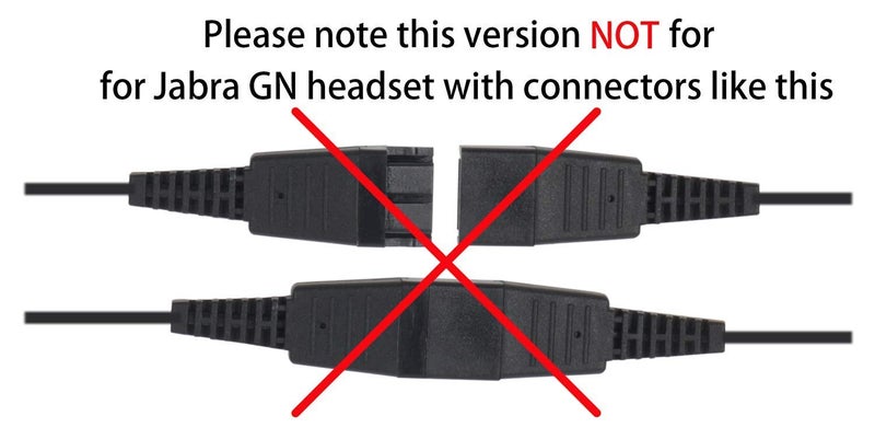 VoiceJoy Call Center Headset Quick Disconnect Cable Y Splitter Adapter Trainer Cable for Training Center Compatible with Plantronics QD headsets Splitter Connector - Image 4