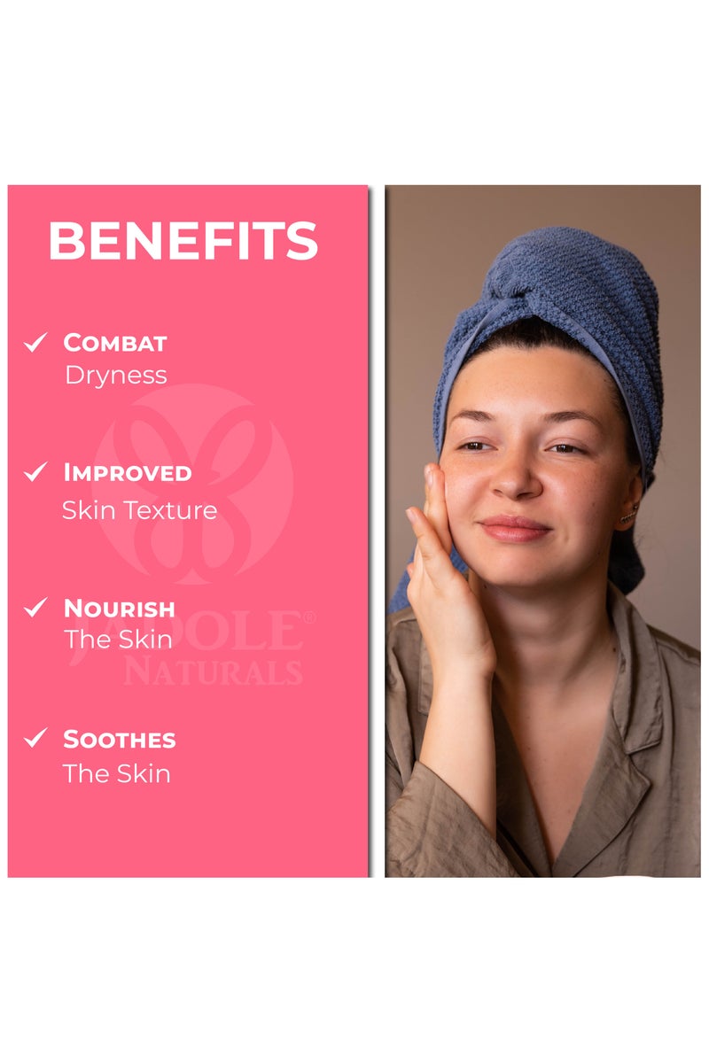 Jadole Naturals Night Cream With Organic Shea Butter 50ml, With Vitamin C | Green Tea & Hyaluronic Acid - Image 2