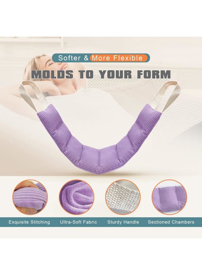 uncn Neck Heating pad Moist Small Microwavable Neck Wrap - Image 5