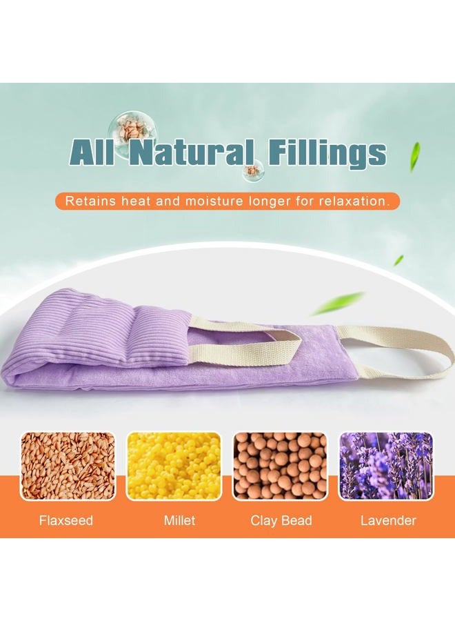 uncn Neck Heating pad Moist Small Microwavable Neck Wrap - Image 3