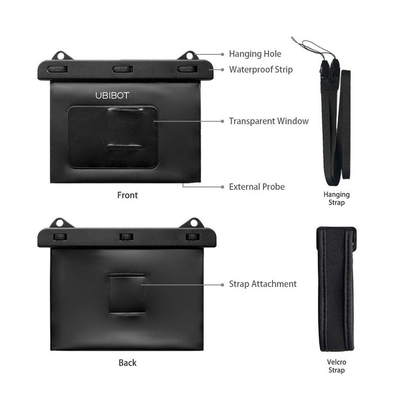 UbiBot Water Resistant Cover, Outdoor Protective Bag, Cover for Outdoor Barbecue Grill Controller - Image 2