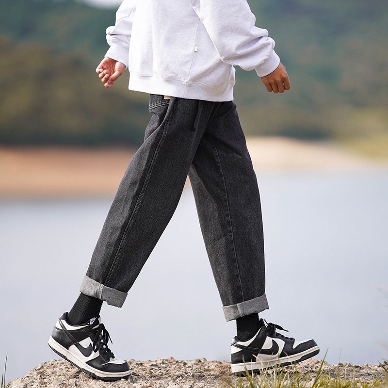 Unisex Casual Daily Denim Jeans - Image 3