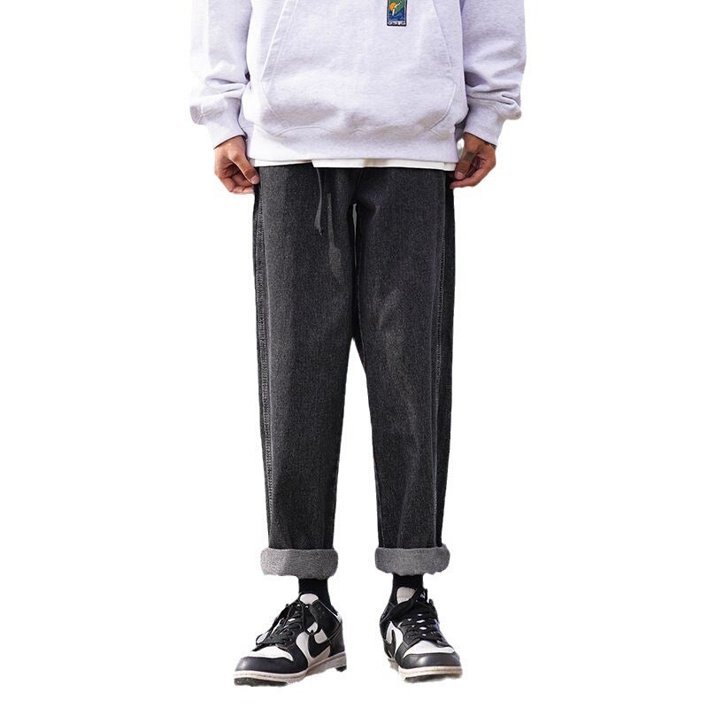 Unisex Casual Daily Denim Jeans - Image 4