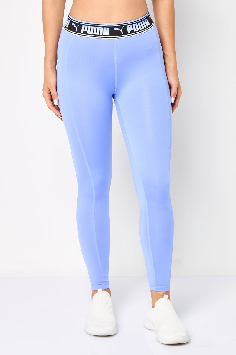 PUMA Women Sportswear Fit Training Leggings, Lavender - Image 1