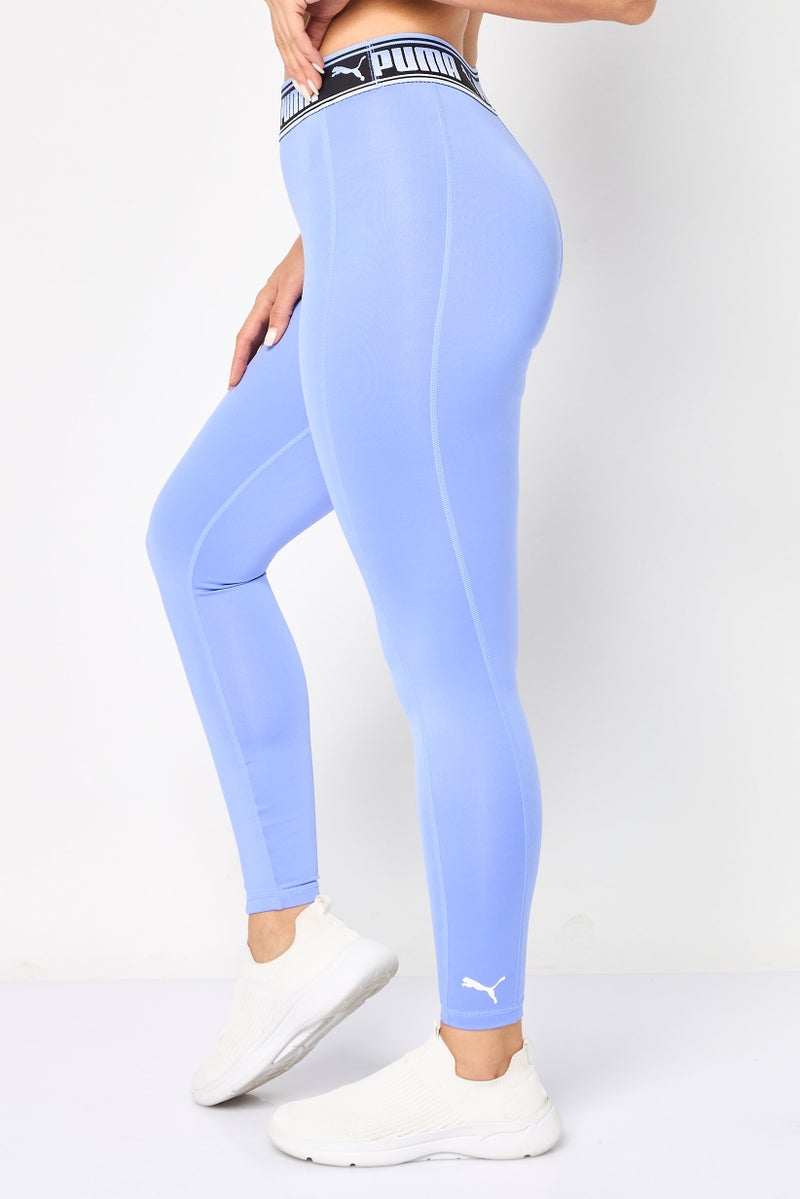 PUMA Women Sportswear Fit Training Leggings, Lavender - Image 2