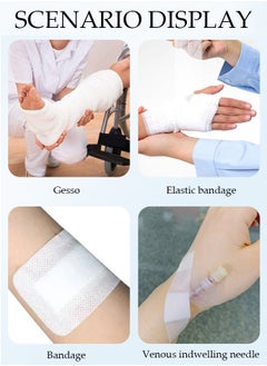 DUNISO Shower waterproof protective cover, adult knee waterproof plaster protector, leg surgical wound bandage can be reused  - Image 3