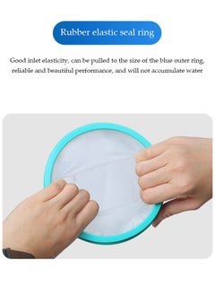 DUNISO Shower waterproof protective cover, adult knee waterproof plaster protector, leg surgical wound bandage can be reused  - Image 5
