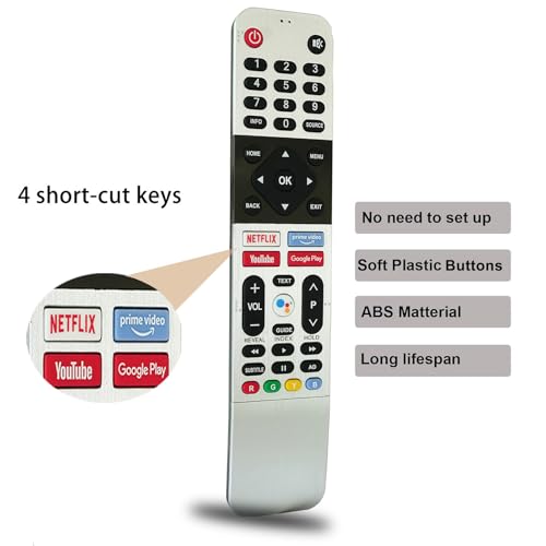 Kassionel Replacement Smart TV Remote Control Compatible for Skyworth Android TV TB5000 UB5100 UB5500 539C-268920-W010 Televisions Controller - Image 3