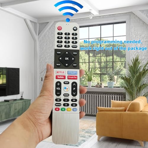 Kassionel Replacement Smart TV Remote Control Compatible for Skyworth Android TV TB5000 UB5100 UB5500 539C-268920-W010 Televisions Controller - Image 2