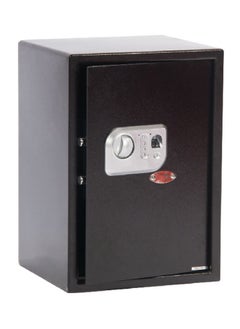 Durable Steel Fingerprint, Digital and Tubular Key Electronic Safe Black 17.5kg 50FPN