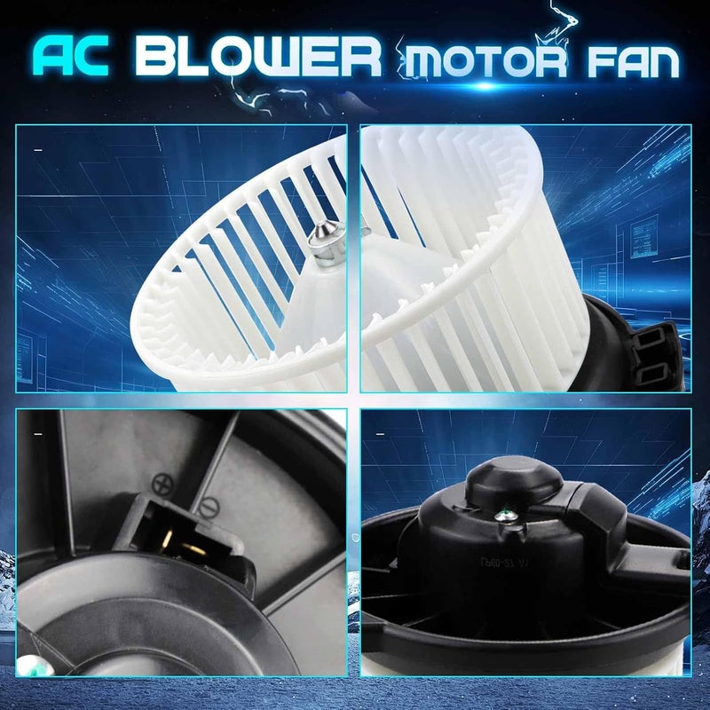 ILONPA HVAC Blower Motor Fan Assembly 79310-SR3-A01 Replacement for Honda Accord/Civic/Civic del Sol/Insight/Prelude/ 1994-2001 Integra/ 1997-1999 CL - Image 5