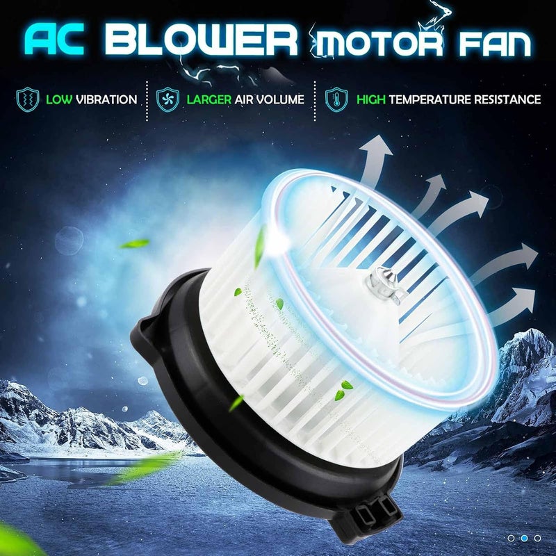 ILONPA HVAC Blower Motor Fan Assembly 79310-SR3-A01 Replacement for Honda Accord/Civic/Civic del Sol/Insight/Prelude/ 1994-2001 Integra/ 1997-1999 CL - Image 2
