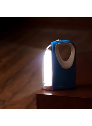 فانوس طوارئ قابل لإعادة الشحن - تصميم موفر للطاقة، عمر بطارية ممتد، 60 مصباح SMD LED و5 ساعات عمل| تصميم مدمج ومحمول وخفيف الوزن | مع بطارية الرصاص الحمضية، مثالية للداخلية - view 5