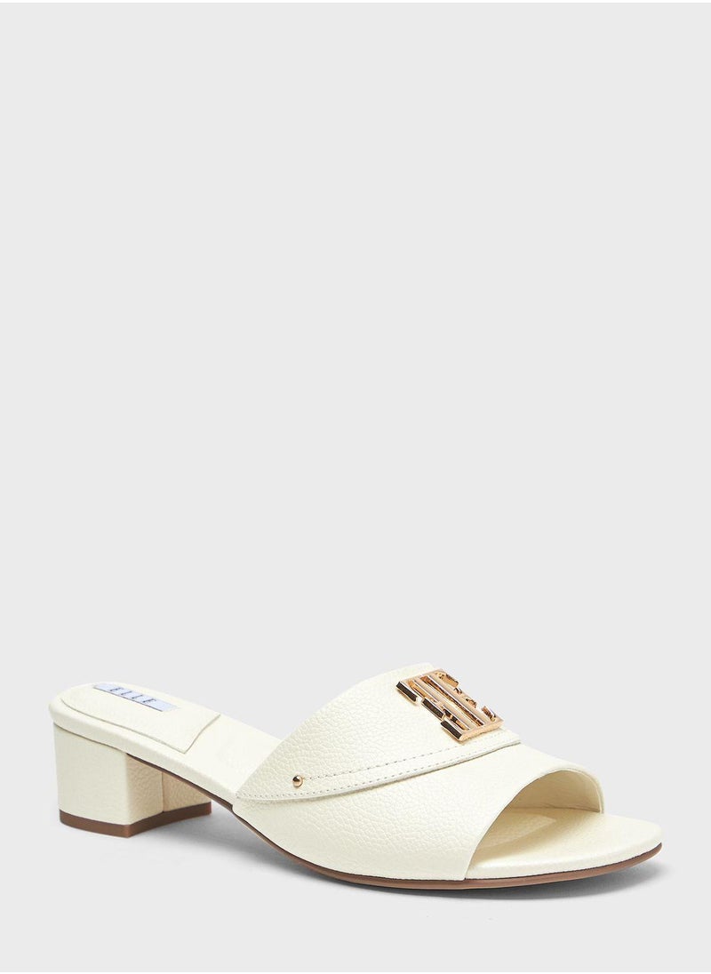 ELLE - Single Strap Sandals - Image 1