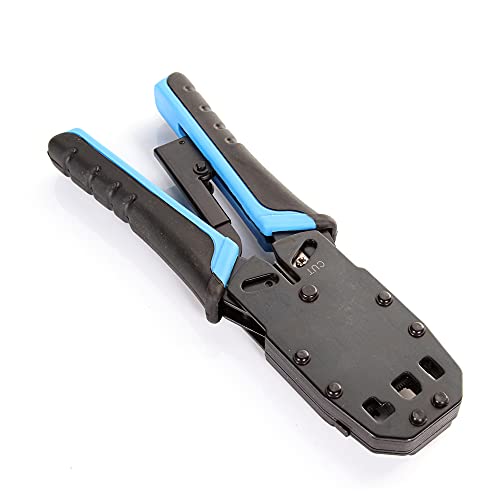 FocusFoto RJ11/RJ12/RJ45/RJ50 10P 8P 6P 4C Network LAN Cable Crimper Modular Plug Crimping Pliers Tool - Image 4