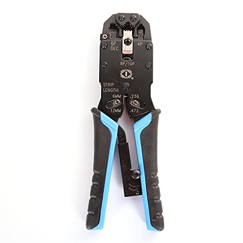 FocusFoto RJ11/RJ12/RJ45/RJ50 10P 8P 6P 4C Network LAN Cable Crimper Modular Plug Crimping Pliers Tool - Image 5