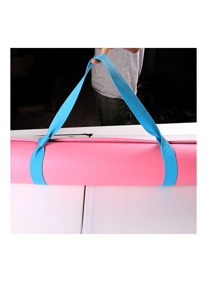 NIBEMINENT Portable Fitness Yoga Mat Belt Rope Elastic Shoulder Carrier Strap Two-Way Sling 20 x 10 20cm  - Image 4