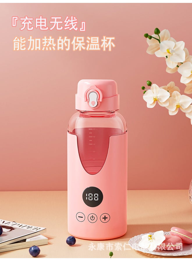 SUOREN Wireless Portable Milk Adjuster Constant Temperature Water Kettle Baby Warm Milk Foam Milk Take-out Milk Filling Artifact - Image 1