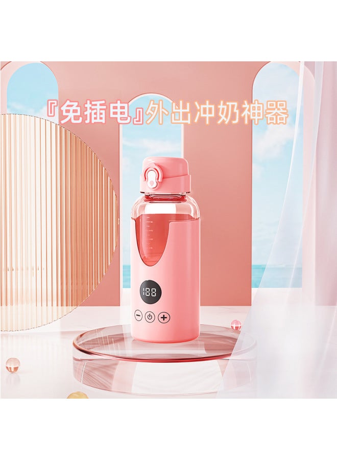 SUOREN Wireless Portable Milk Adjuster Constant Temperature Water Kettle Baby Warm Milk Foam Milk Take-out Milk Filling Artifact - Image 2