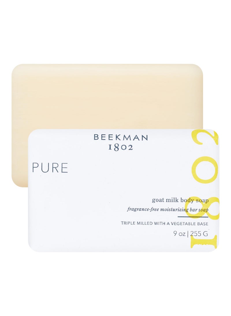 Beekman 1802 Beekman 1802 Goat Milk Soap Bar with Botanical Oils & Shea Butter - 9 oz - Gently Moisturizes, Exfoliates, and Nourishes for Soft, Healthy Skin - Cruelty-Free 